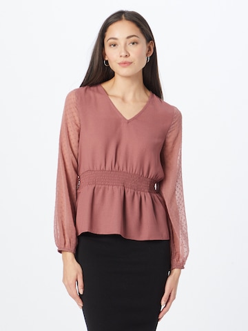 ABOUT YOU Blouse 'Florence' in Roze: voorkant