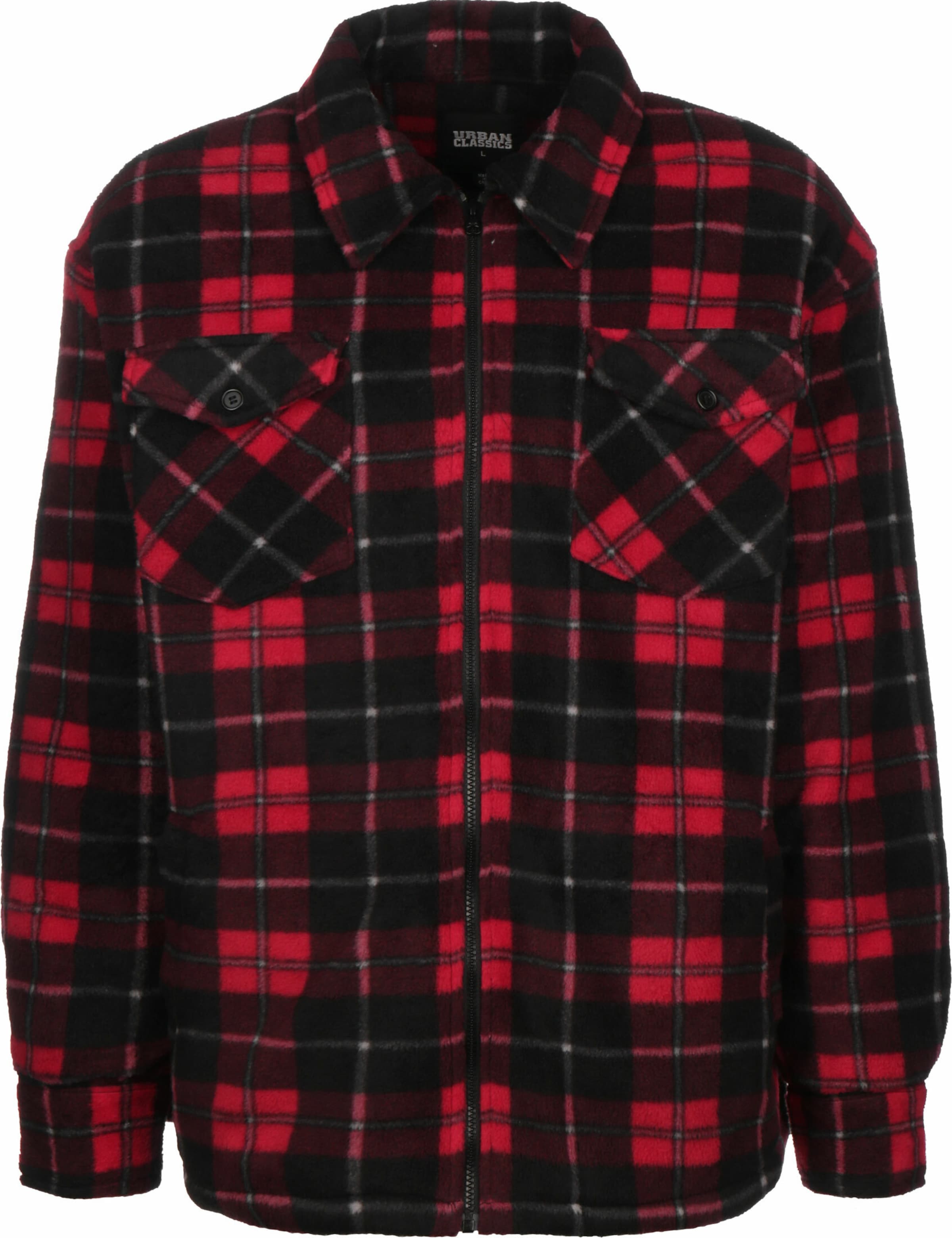 Urban Classics Between-season jacket in Red