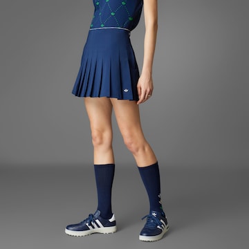 ADIDAS PERFORMANCE - Falda deportiva 'Originals Pleated' en azul: frente