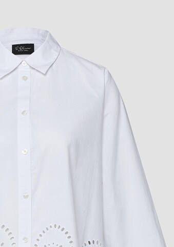 Chemisier s.Oliver en blanc