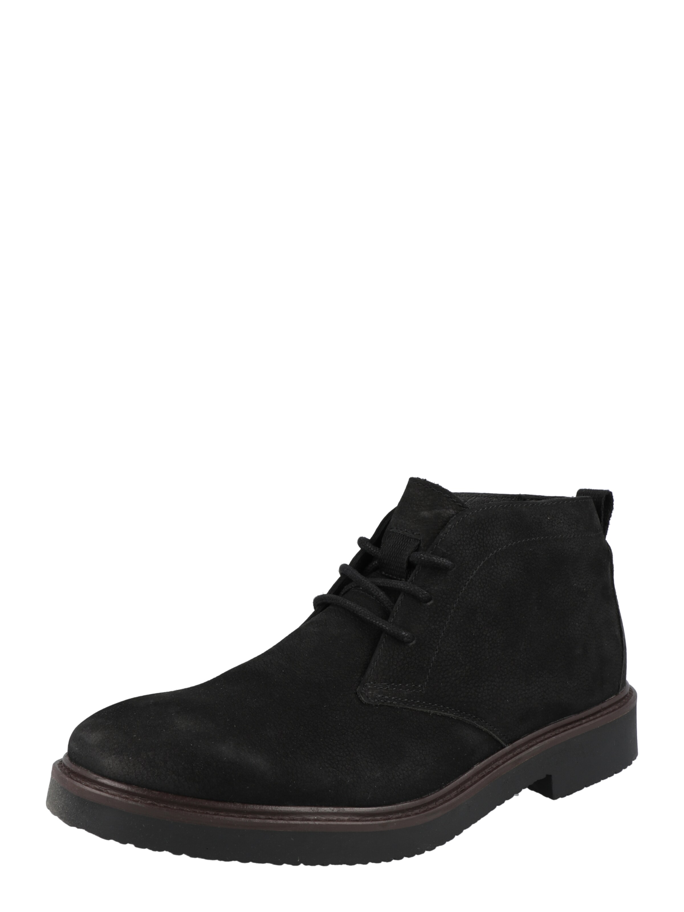 PS Poelman Chukka boots in Black: front