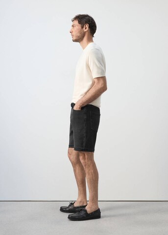 MANGO MAN Regular Jeans 'Rock' in Black