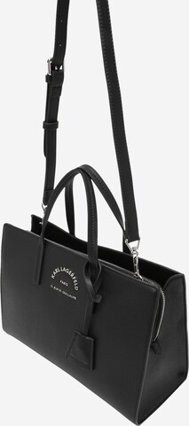 Karl Lagerfeld Handtasche 'Rue St-Guillaume' in Schwarz: predná strana