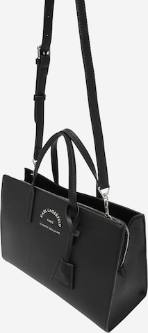 Karl LagerfeldRučna torbica 'Rue St-Guillaume' - crna boja: prednji dio