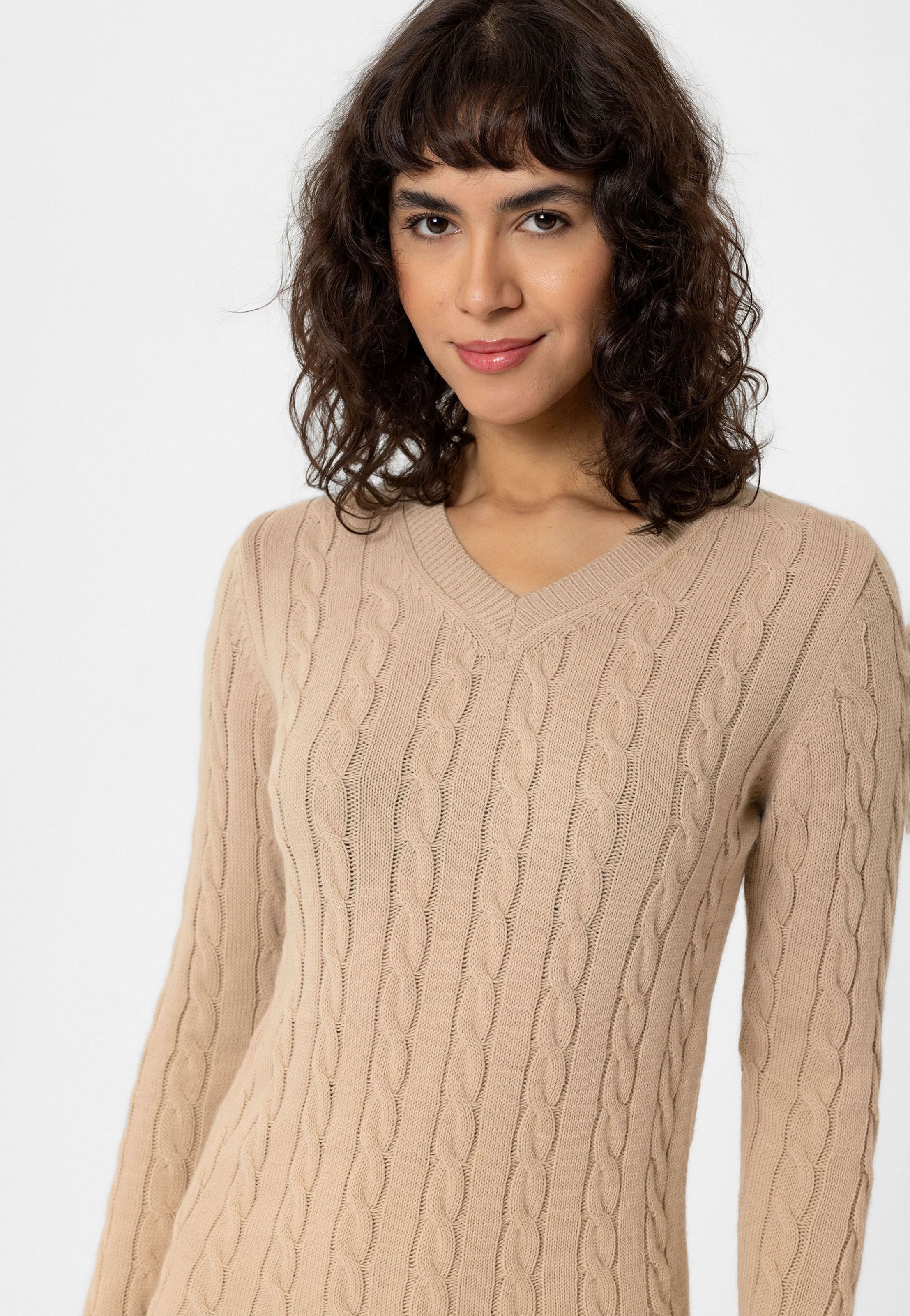 Moxx Paris Knitwear Dress in Beige