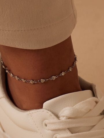 Lucardi Foot Jewelry in Silver