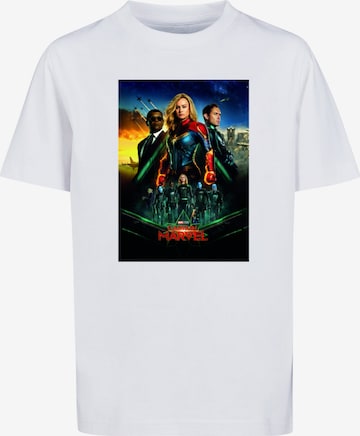 T-Shirt 'Captain Marvel - Movie Starforce' ABSOLUTE CULT en blanc : devant