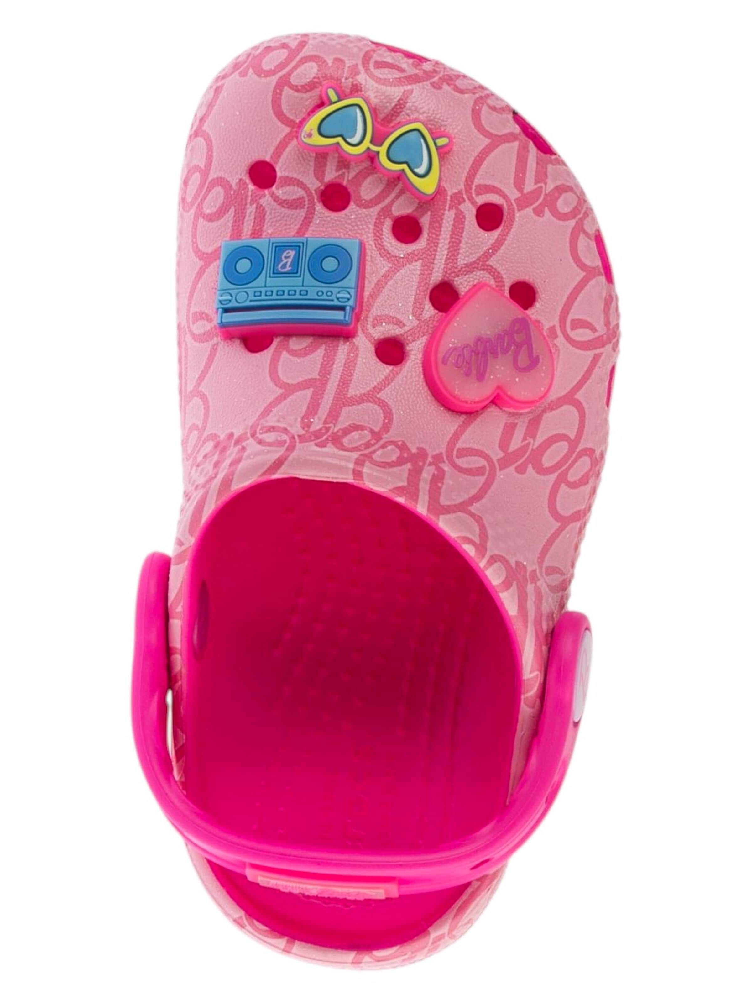 Crocs Sandal 'Crocs Classic Mattel Pink Barbie Clog T K' in Pink