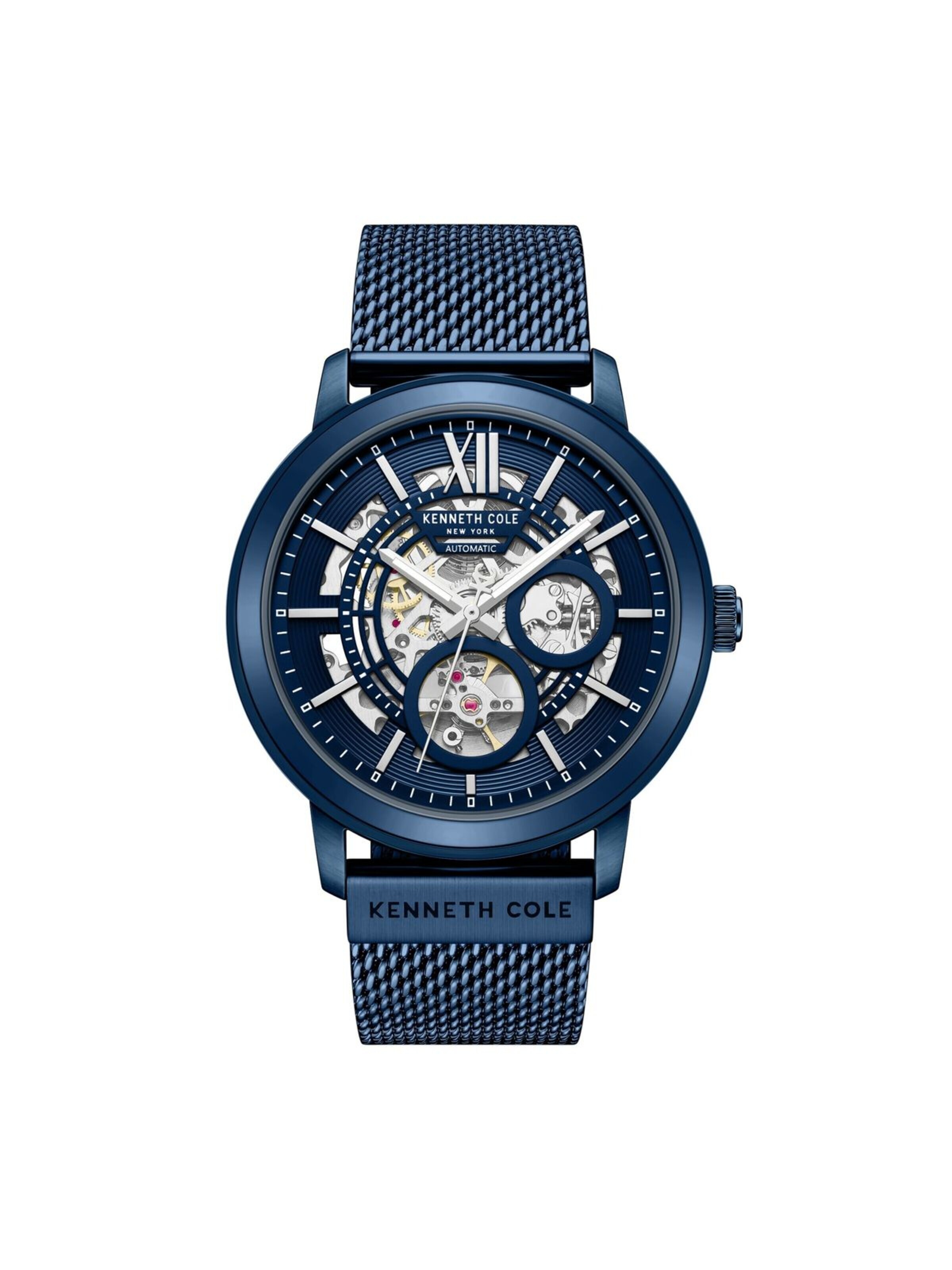 Kenneth Cole Analog Watch 'Pacific' in Blue: front