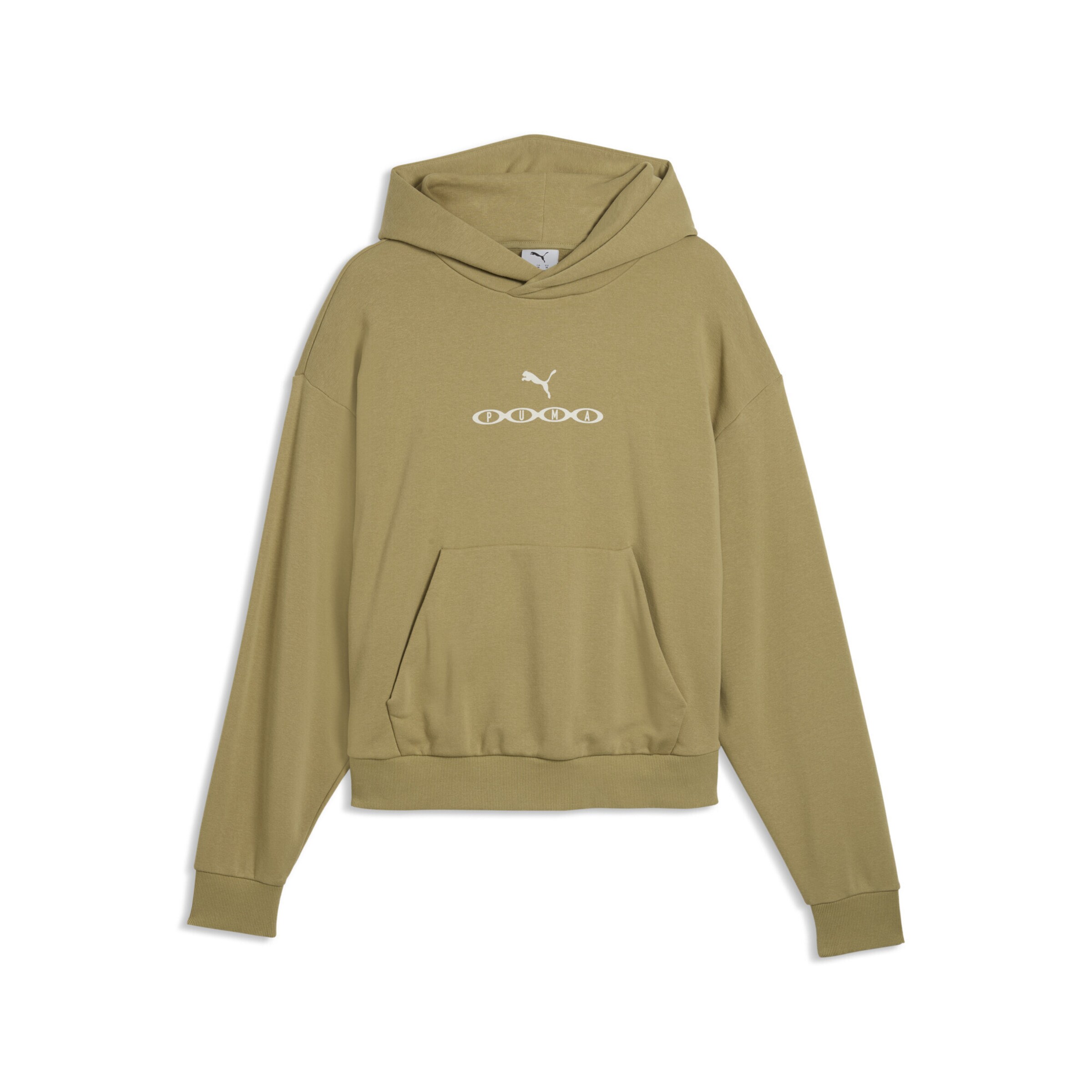 PUMA Sportsweatshirt in Groen: voorkant