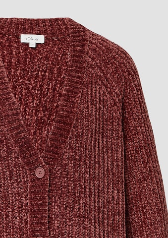 Cardigan s.Oliver en rouge