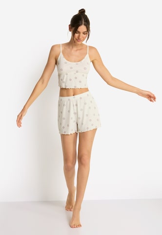 LSCN by LASCANA Shorty in Beige