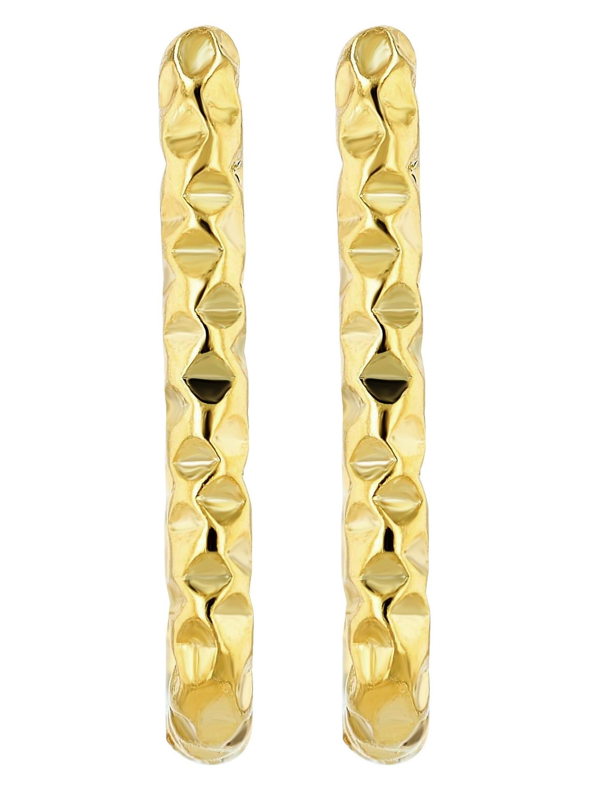 Akzent Ohrringe 'Meliya, hautverträglich'‌‌‌‌‌‌‌‌‌ in Gold: Vorderseite