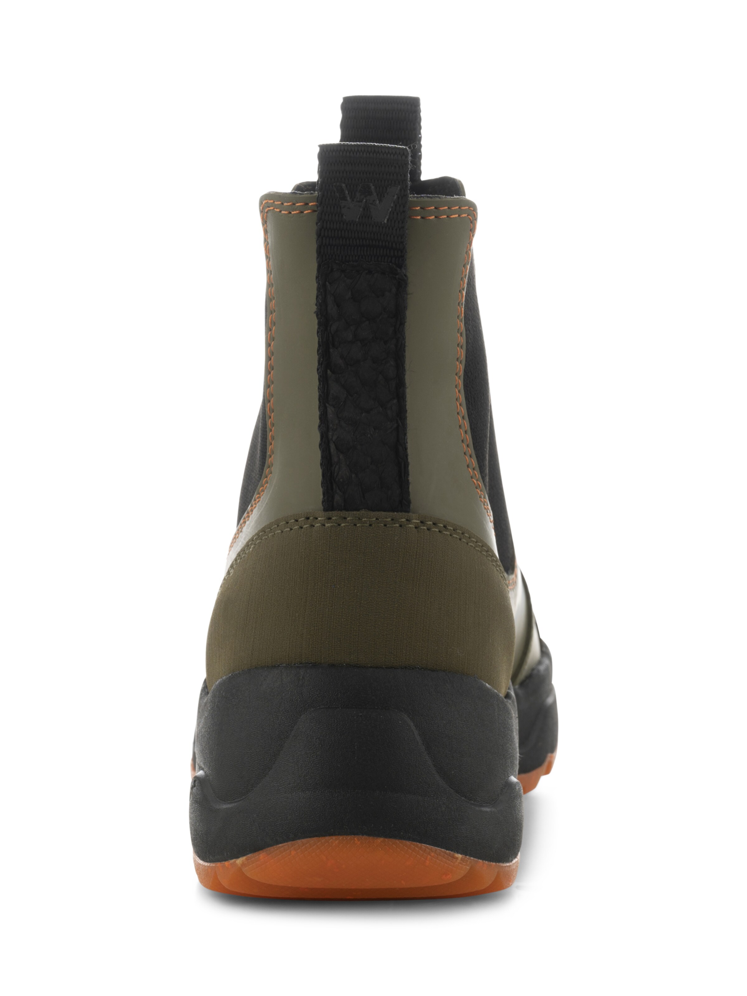 WODEN Chelsea Boots 'Siri' i grøn