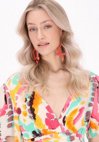 IZIA Summer dress in Mixed colours