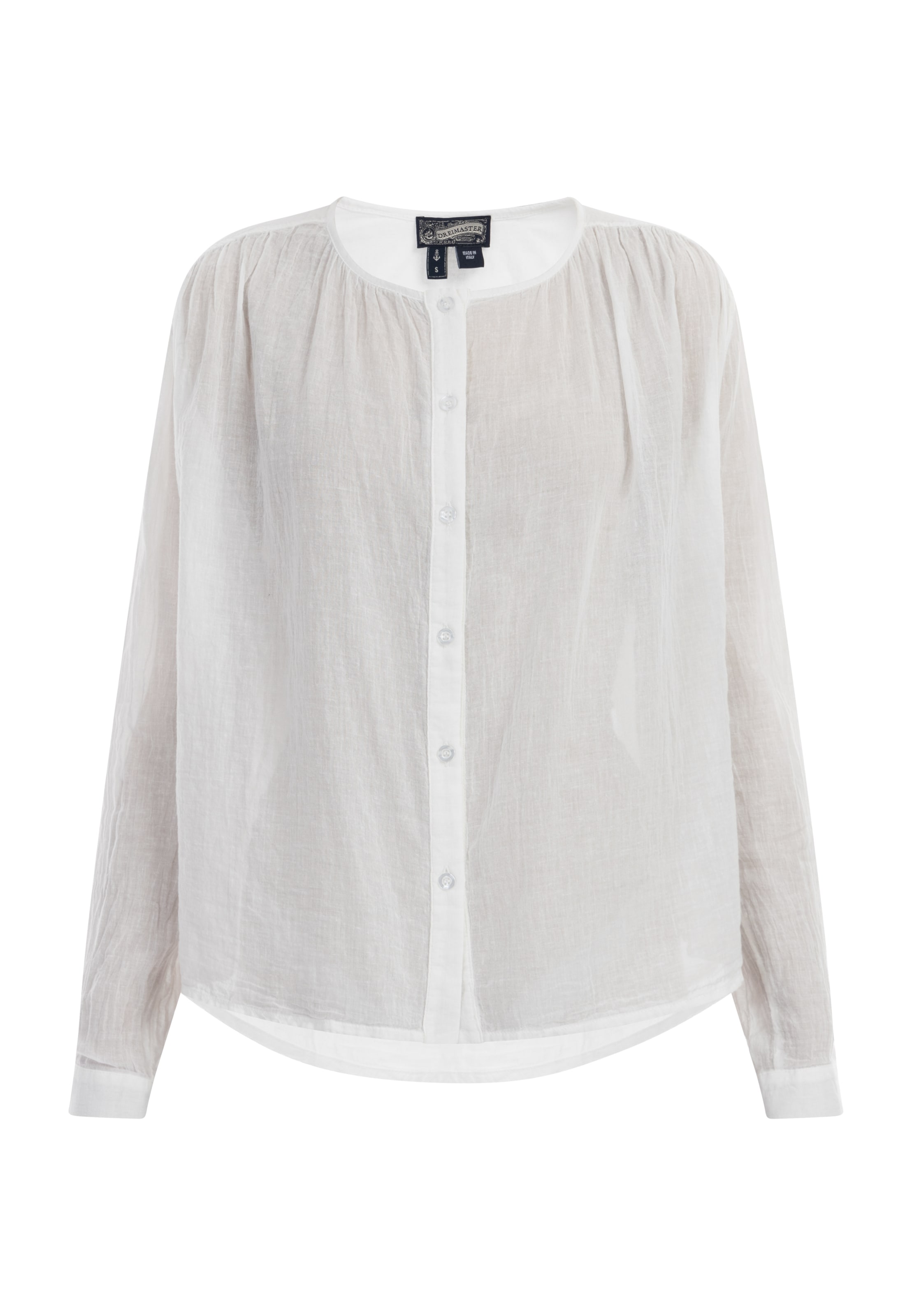 Chemisier DreiMaster Vintage en blanc : devant