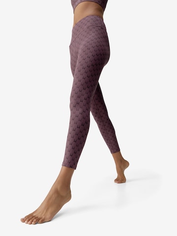 Regular Leggings 'Monogram' Born en violet