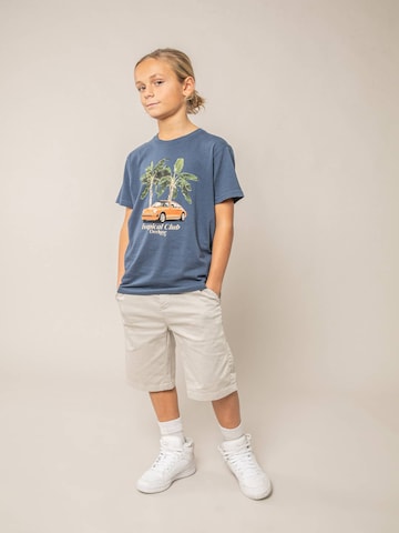 T-Shirt 'KIKONDO' Deeluxe en bleu