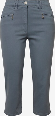 Ulla Popken Regular Pants in Blue: front