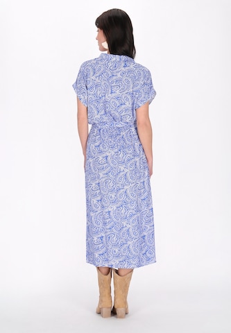 Robe-chemise usha FESTIVAL en bleu