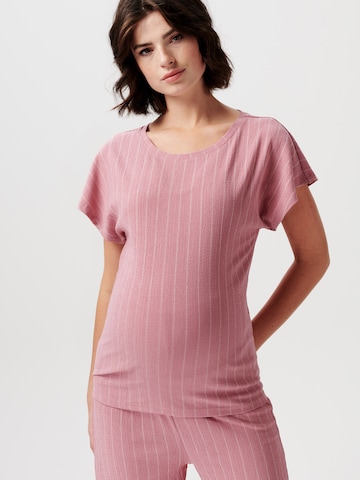 Supermom T-shirt 'Fairburn' i rosa: framsida