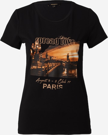 T-shirt MORE & MORE en noir : devant