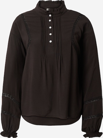 AÉROPOSTALE Blouse in Zwart: voorkant