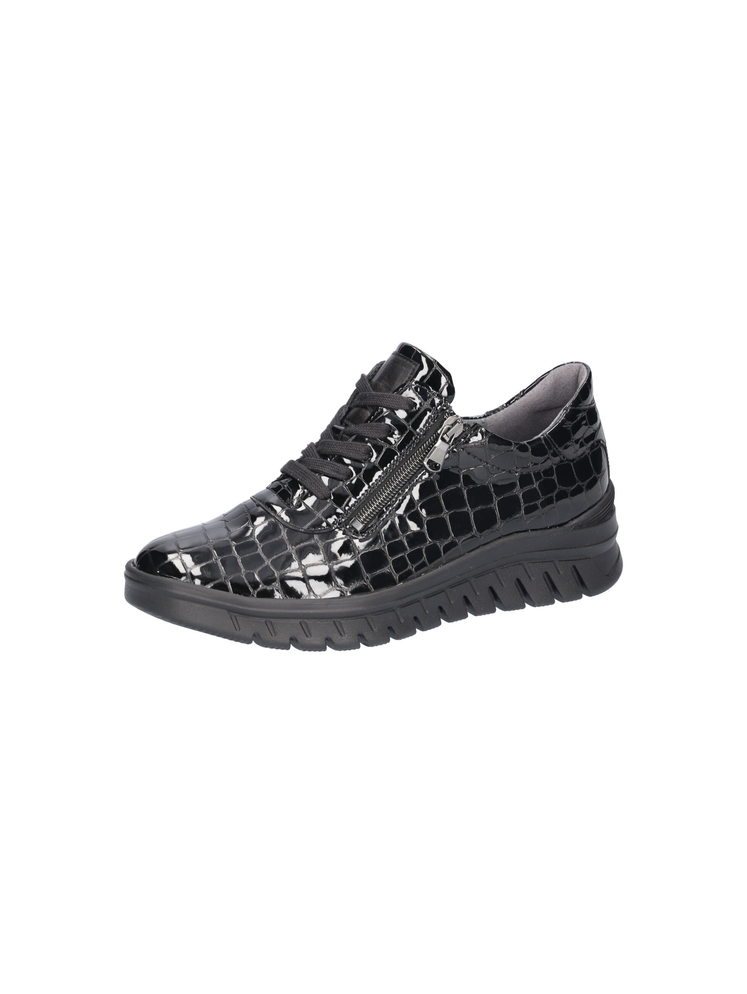 WALDLÄUFER High-Top Sneakers 'H-Biggi' in Black: front