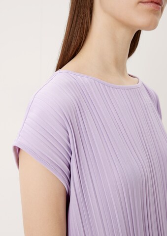 T-shirt s.Oliver BLACK LABEL en violet