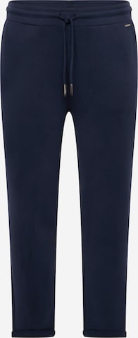 SAMOON Regular Broek 'Las Vegas' in Blauw: voorkant