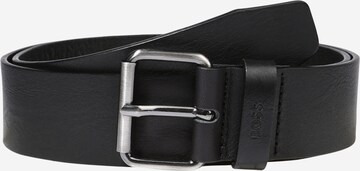 Ceinture 'Serge' BOSS en noir : devant