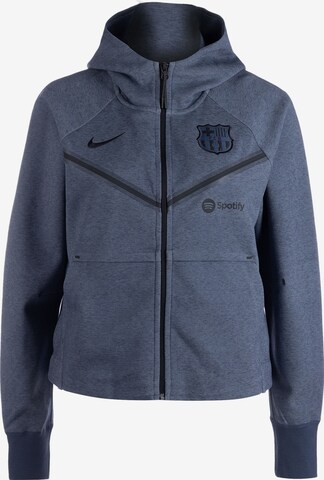 Vestes d’entraînement 'FC Barcelona' NIKE en bleu : devant