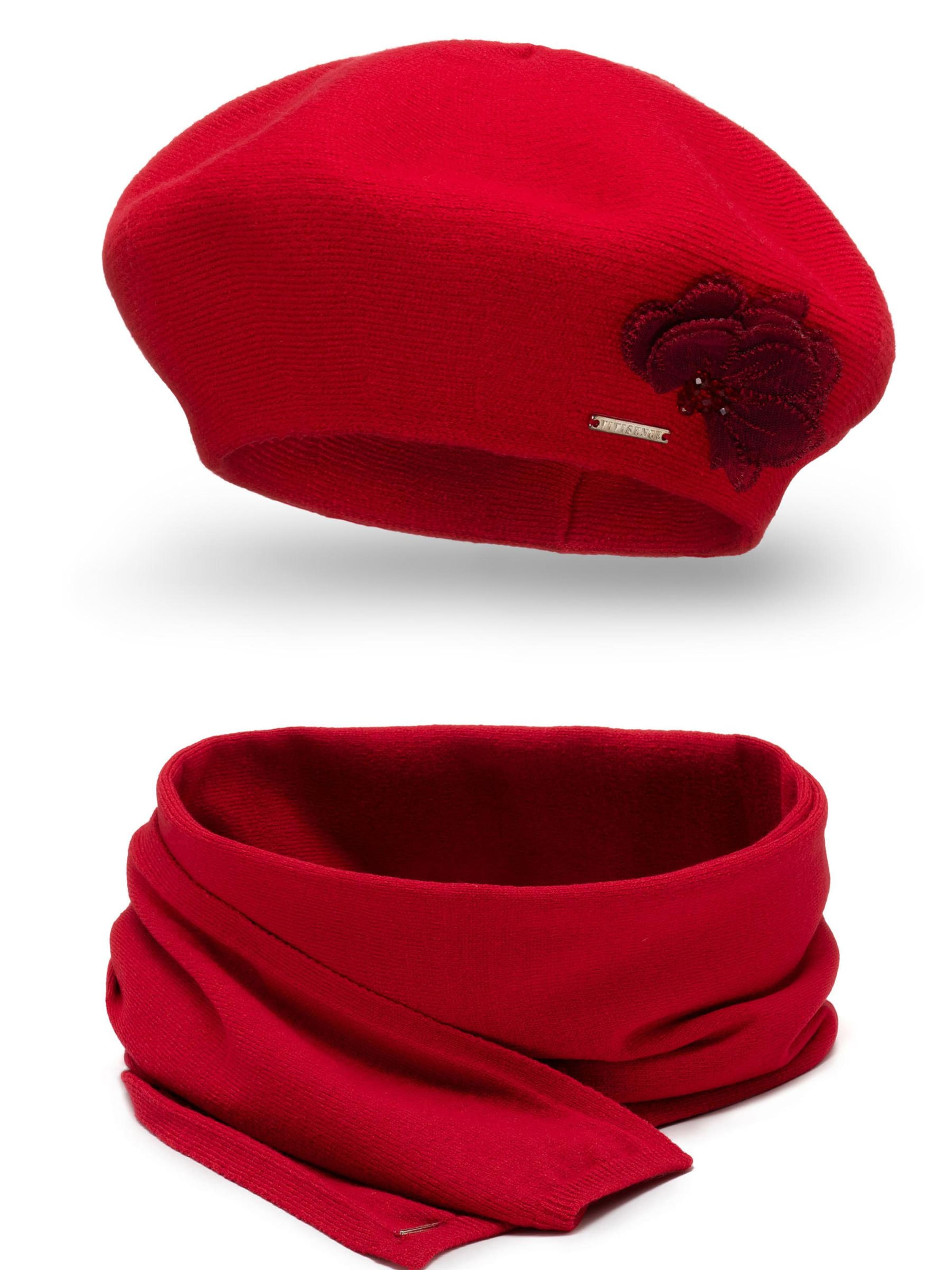 Vivisence Muts '7036 Set' in Rood: voorkant