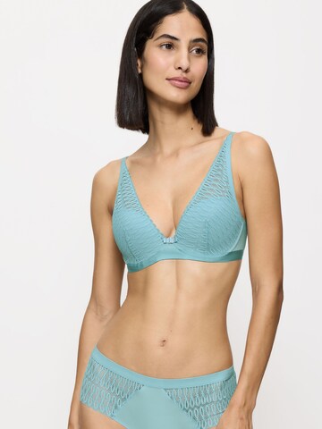 TRIUMPH T-shirt BH ' Aura Spotlight ' in Blauw: voorkant