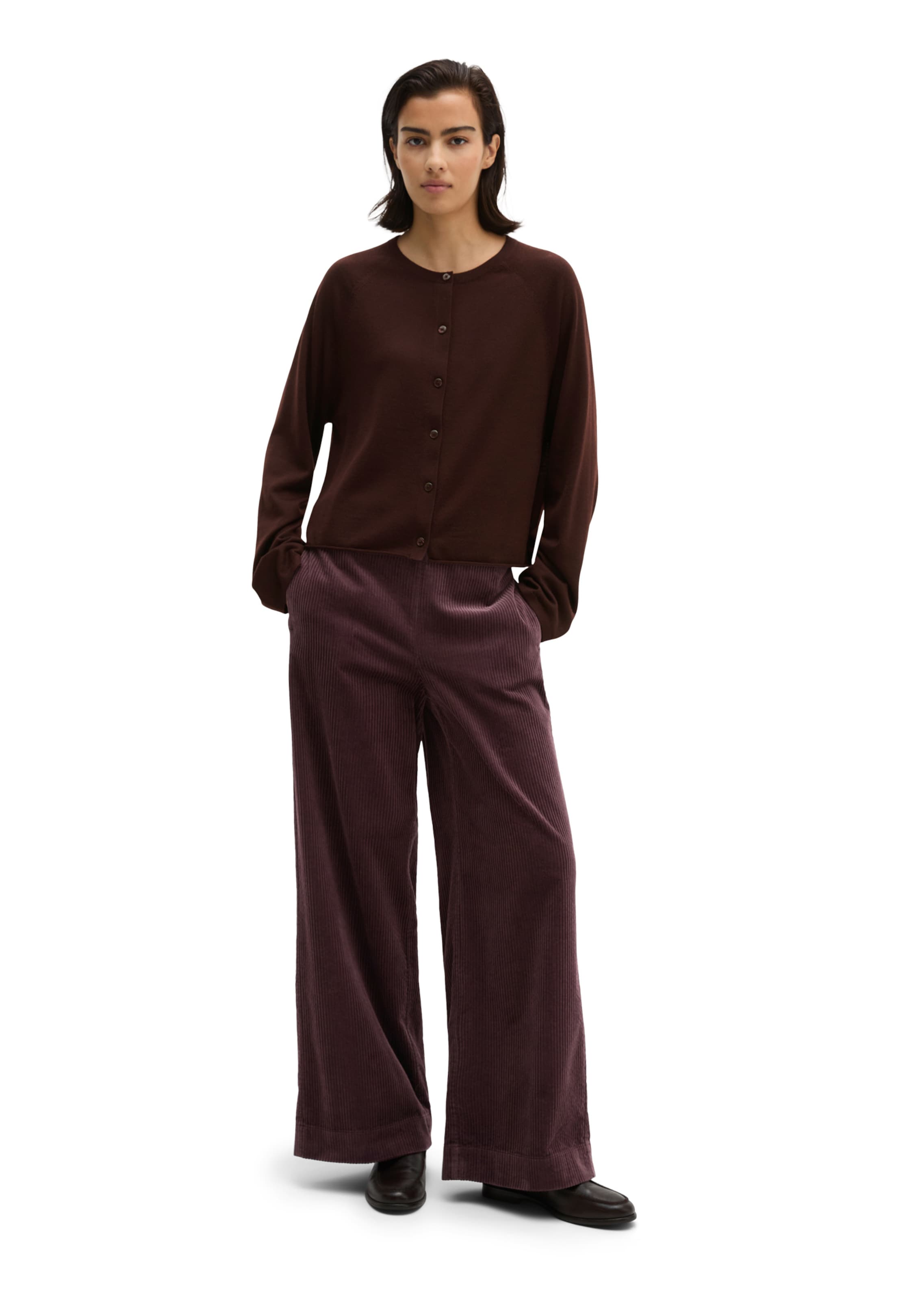 Marc O'Polo Knit cardigan in Brown