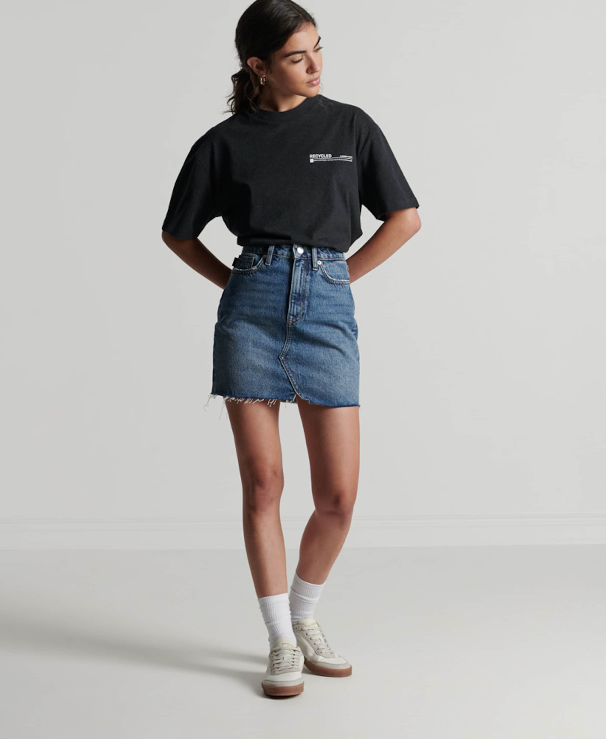 Frauen Shirts & Tops Superdry Shirt in Schwarz - HB70168 Frauen Shirts & Tops Superdry Shirt in Schwarz - HB70168