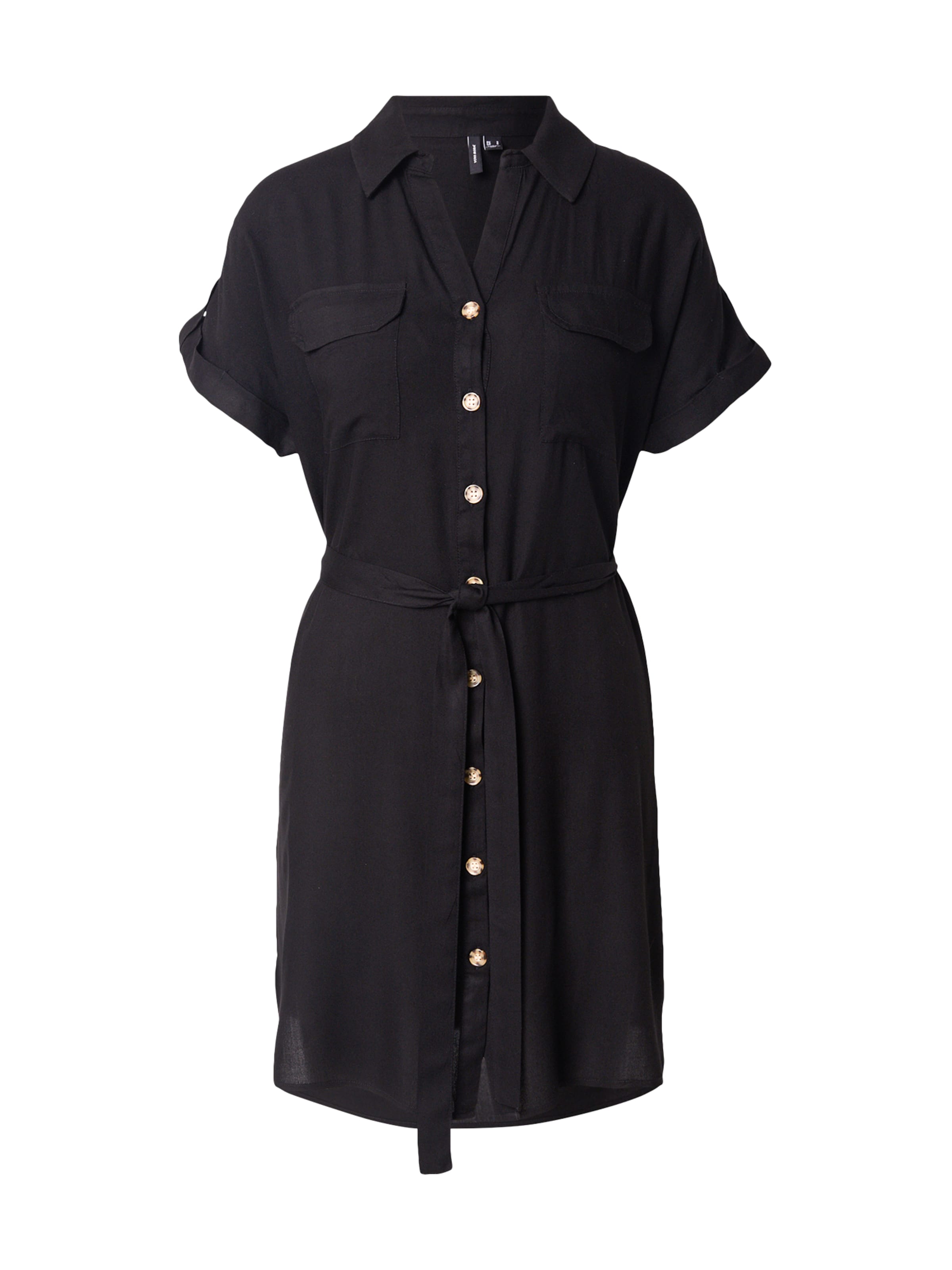 Rochie tip bluză 'VMBumpy' de la VERO MODA pe negru: față