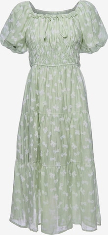 faina - Vestido en verde: frente