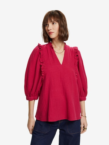 ESPRIT Blouse in Roze: voorkant