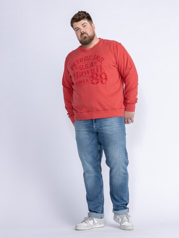 Petrol Industries Sweatshirt 'Journey' in Red