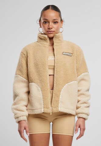 Giacca di pile di Karl Kani in beige