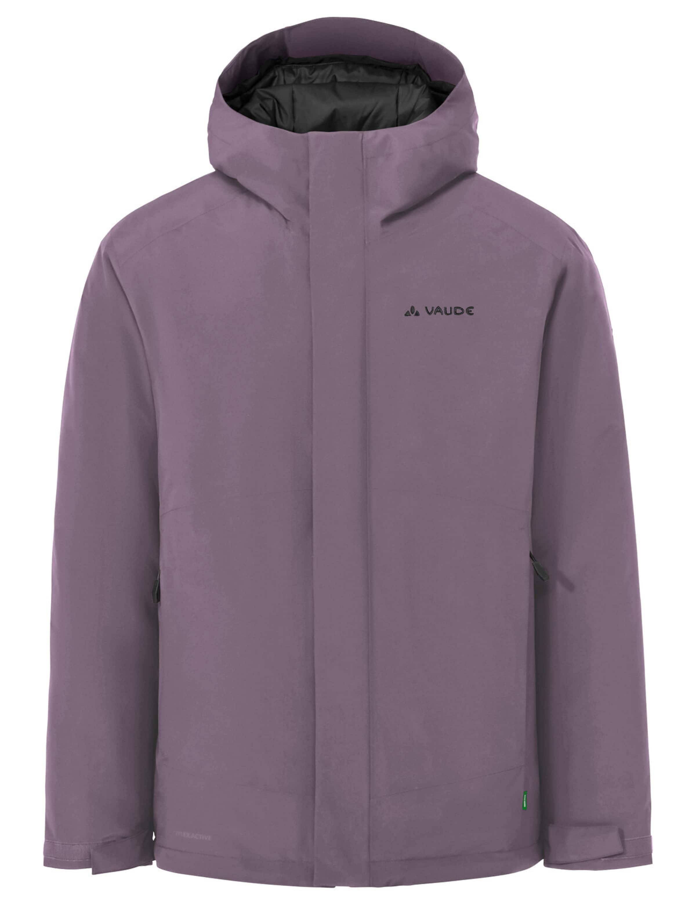 VAUDE Outdoorjas 'Rosemoor' in Lila: voorkant