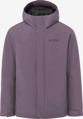 VAUDE Outdoorjas 'Rosemoor' in Lila: voorkant