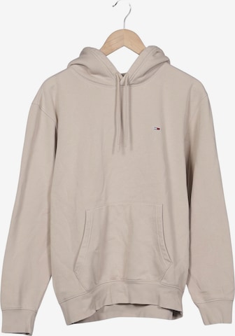Tommy Jeans Kapuzenpullover L in Beige: Vorderseite