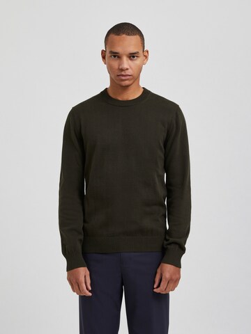 Bertoni Sweater 'Jonas' in Green: front