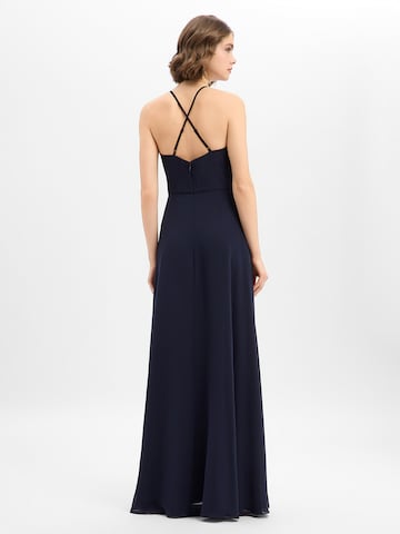Marie Lund Evening Dress in Blue