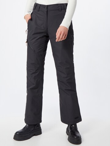 Regular Pantalon de sport 'Curlew' ICEPEAK en gris : devant