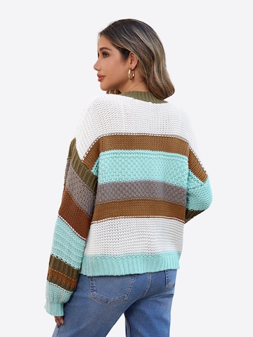 Imily Bela Πλεκτή ζακέτα σε καφέ: πίσω