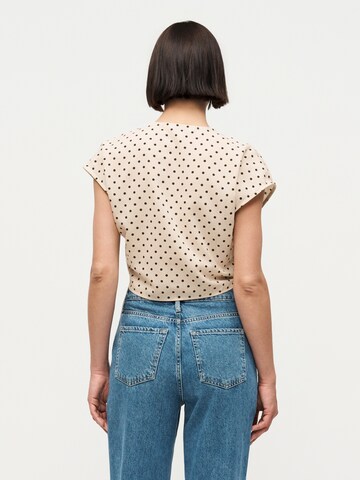 ONLY Blouse 'ONLEmmia' in Beige