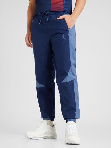 Effilé Pantalon 'JAM WARM UP' Jordan en bleu : devant